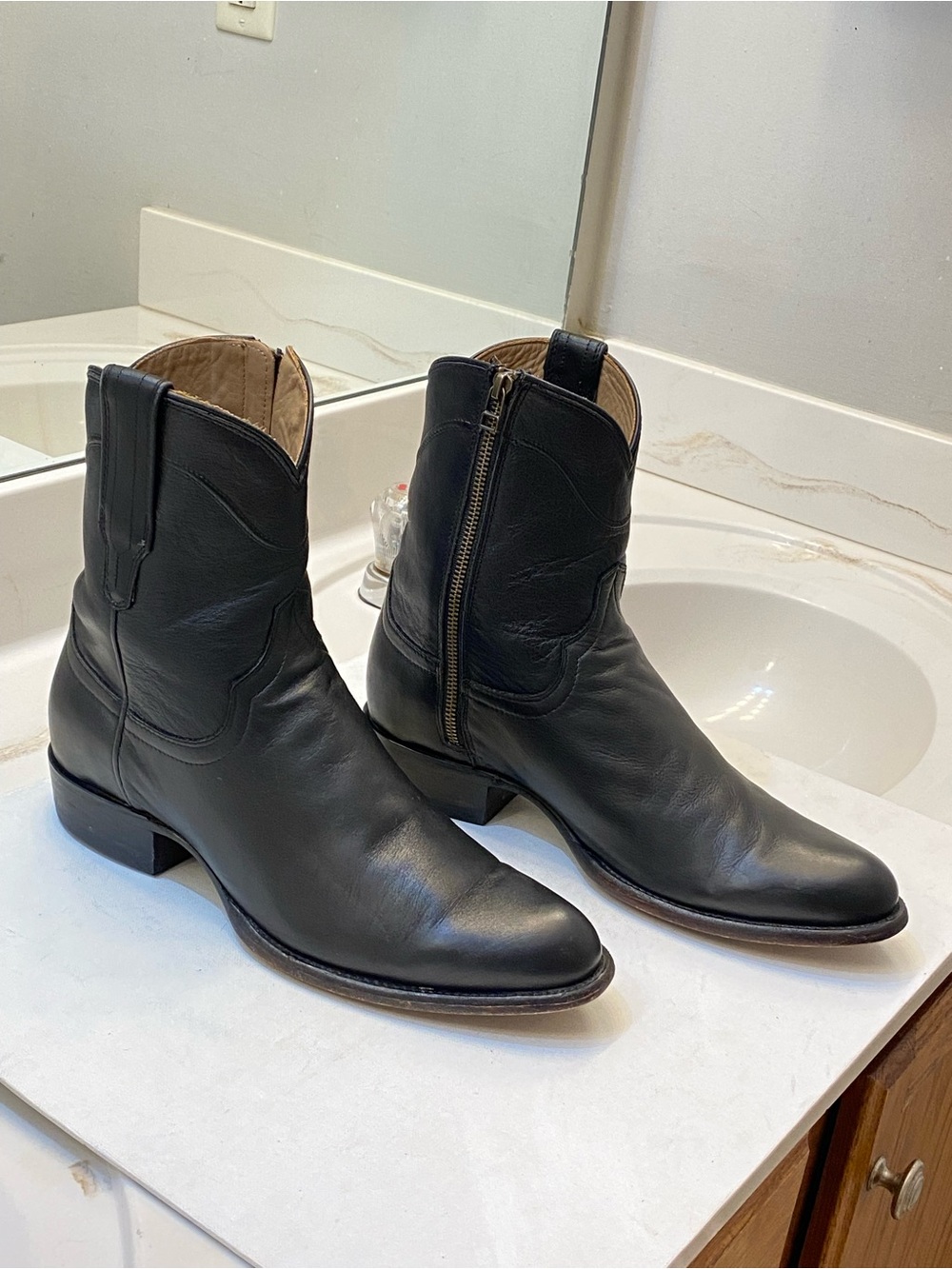 TECOVAS The DEAN Western Ankle boots, Men’s Size 10.5D great condition clean